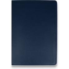 Happycase iPad Pro 11 (2018) Kılıf 360 Tablet Dönerli  Kılıf - Lacivert