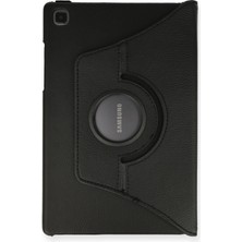 Happycase Samsung Galaxy T500 Tab A7 10.4 Kılıf 360 Tablet Dönerli  Kılıf - Siyah