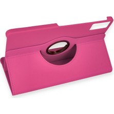 Happycase Xiaomi Redmi Pad Kılıf 360 Tablet Dönerli  Kılıf - Pembe