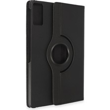 Happycase Xiaomi Redmi Pad Kılıf 360 Tablet Dönerli  Kılıf - Siyah