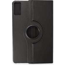 Happycase Xiaomi Redmi Pad Kılıf 360 Tablet Dönerli  Kılıf - Siyah