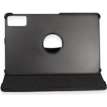 Happycase Xiaomi Redmi Pad Kılıf 360 Tablet Dönerli  Kılıf - Siyah