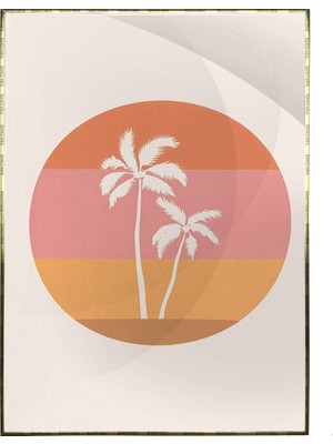 SHOP365 Pastel Renkler Modern Poster P-000577