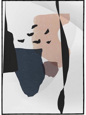 SHOP365 Toprak Renk Tonları Tasarım Modern Poster P-001647