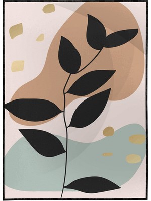 SHOP365 Doğa Bitki Modern Illüstrasyon Poster P-002583