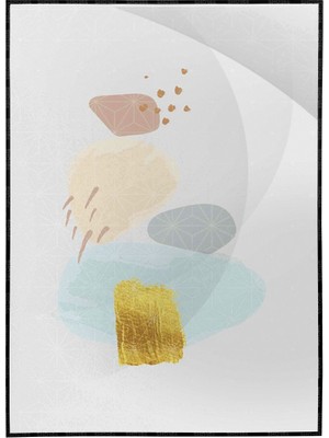 SHOP365 Şekiller Modern Karışık Renkler Modern Poster P-002971