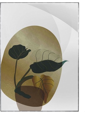 SHOP365 Doğa Bitki Modern Illüstrasyon Poster P-002597