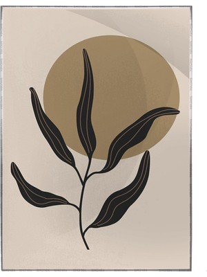 SHOP365 Doğa Bitki Modern Illüstrasyon Poster P-002563