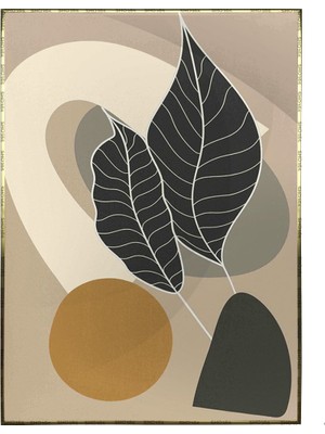 SHOP365 Doğa Sanatsal Çizimler Modern Poster P-004174