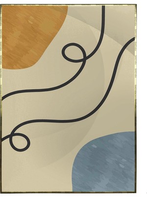 SHOP365 Modern Çizimler Illüstrasyon Modern Poster P-003986