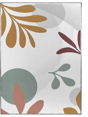 SHOP365 Bitki Yapraklar ve Şekiller Modern Poster P-002466