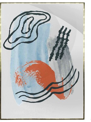 SHOP365 Modern Çizimler Illüstrasyon Modern Poster P-003133