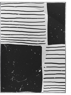 SHOP365 Şekiller Çizgiler Gri Siyah Renkler Modern Poster P-001898