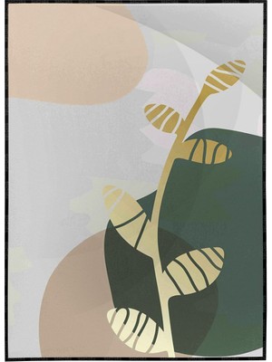 SHOP365 Tropikal Çizim Tasarım Modern Poster P-001953