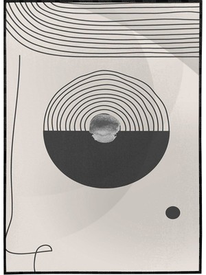 SHOP365 Toprak Renk Tonları Tasarım Modern Poster P-002370