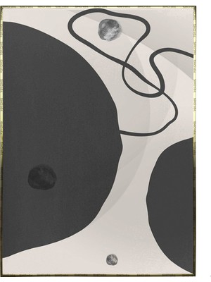 SHOP365 Toprak Renk Tonları Tasarım Modern Poster P-002374