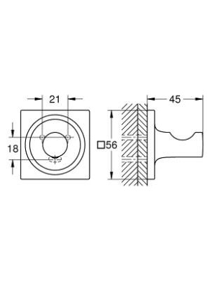 Grohe Allure Bornoz Askısı - 40284DL1