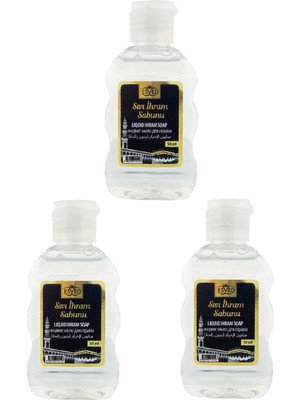 Kokusuz Sıvı Sabun Kokusuz İhram Sabunu Kokusuz Sabun Hac ve Umre Için Kokusuz Sabun 3 Adet
