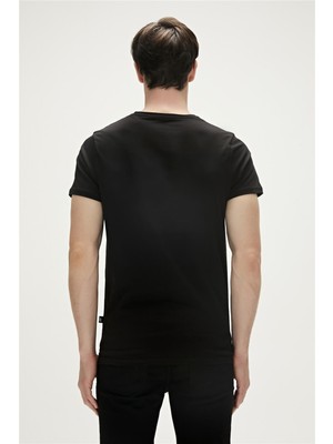 Bad Bear Frog T-Shırt Siyah 23.01.07.011-C01