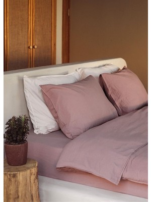 The Mia Cotta Old Rose Tek Kişilik Nevresim 220X160 cm