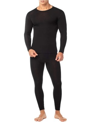 Tutku Erkek Siyah Termal Takım Içlik