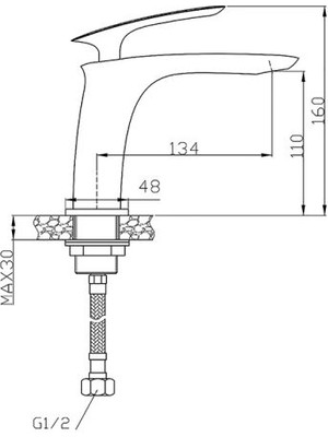 Newarc Slim Lavabo Bataryası-121521