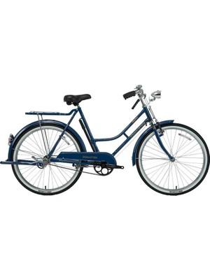 Bisan Roadstar Classic Kadın Hizmet Bisikleti 57CM V 26 Jant 1 Vites Mavi Siyah Gold