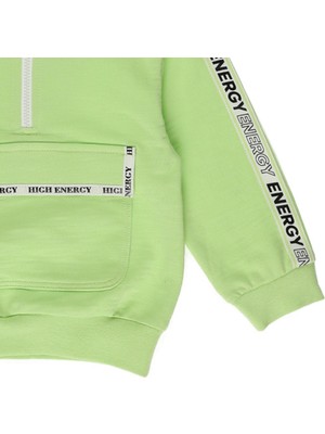 Panço Erkek Bebek Kapşonlu Sweatshirt 2311BB08008