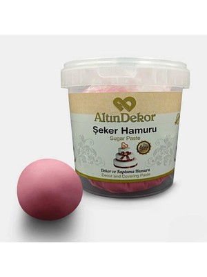 AltınDekor Altın Usta Şeker Hamuru Pembe 1 kg