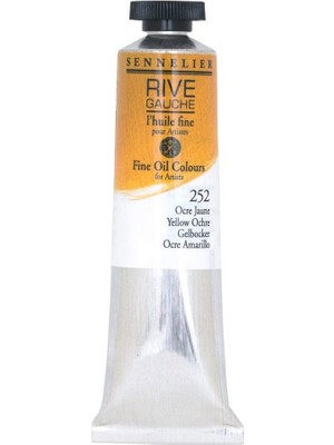 Sennelier Rive Gauche Fine Yağlıboya 40ML N:252 Yellow Ochre