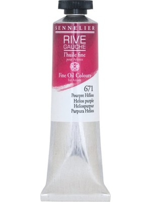 Sennelier Rive Gauche Fine Yağlıboya 40ML N:671 Helios Purple