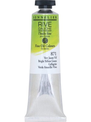 Sennelier Rive Gauche Fine Yağlıboya 40ML N:871 Bright Yellow Green
