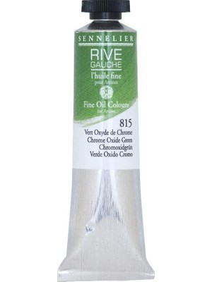 Sennelier Rive Gauche Fine Yağlıboya 40ML N:815 Chrome Oxide Green
