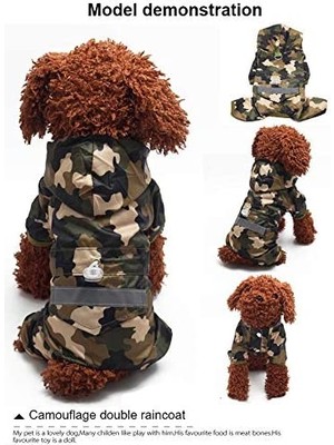 Puppy Kamuflaj Yağmurluk Camouflage-2xl (Yurt Dışından)