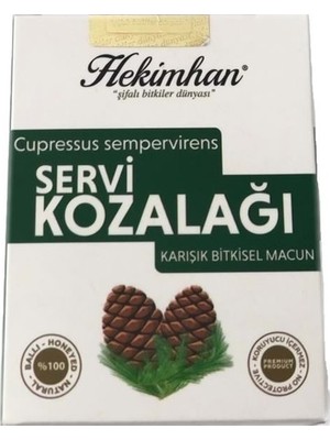 Hekimhan 3 Kutu Servi (Çam) Kozalağı Macunu 240 gr 3'lü