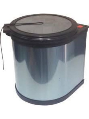 Depposite Dolap Içi Çöp Kovası 11 Litre Dolap Kapağı Çöp Kovası Çöp Kutusu 29X27X30 cm
