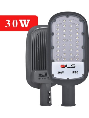 DLS 30W LED Yol Sokak Armatür Dls Park Bahçe Çevre Site Bina Dış Mekan Lamba Aydınlatma Ledli Sokak Armatürü