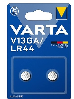 Varta V13GA LR44 1,5 V Alkaline Pil  2'li