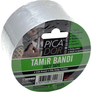 50X10 M Gri Tamirat Bandı
