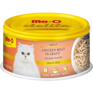 Me-O Delite Tavuk Etli Konserve 80GRX24LÜ