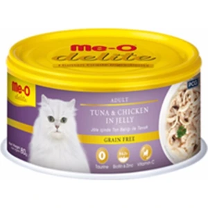 Me-O Delite Ton Balıklı Ve Tavuklu Konserve 80GR X 24ADET