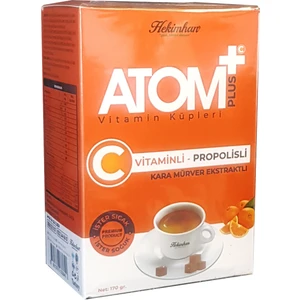 Atom Çayı Hekimhan Atom Plus Vitamin Küpleri C Vitamin + Propolis Atom Küpü