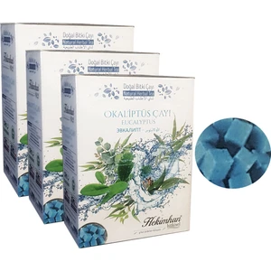 3 Kutu Okaliptus Çayı Hekimhan Küp Şeker Şeklinde Okaliptus Çayı Kış Çayı Okaliptus Küpü