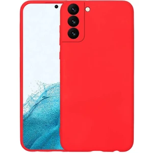 Case 4U Samsung Galaxy S22 Uyumlu Kılıf 3D Kamera Korumalı İçi Kadife Mara Lansman Yumuşak Kapak Kırmızı