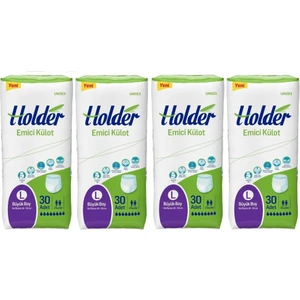 Hasta Bezi Külotlu Large 30'lu 4 Paket 120 Adet