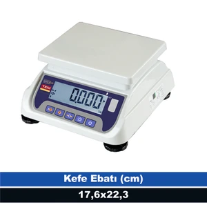 Eko 30 kg 5 gr Tartım Terazisi (Onaylı)