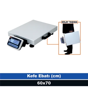 Eko 300 kg 100 gr Mobil Tartım Baskülü (Onaylı)