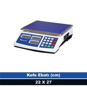 Jcs-A 3 kg 0,1 gr Adet Sayım Terazisi (Onaysız)