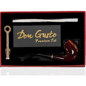 Don Gusto 9 mm Başlangıç Pipo Seti Kahve