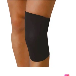 NB-112 Neopren Siyah Ortası Kapalı Dizlik